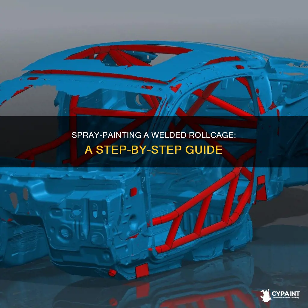 how to paint a rollcage once its welded in