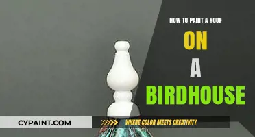 Easy Steps to Paint a Charming Birdhouse Roof Perfectly