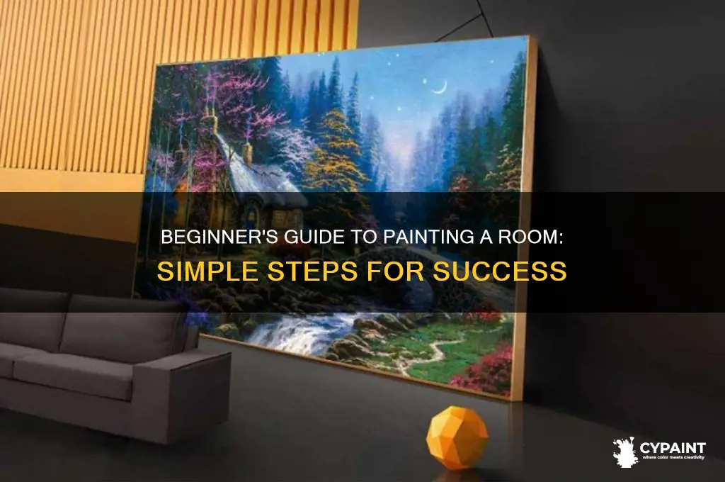 how to paint a room as beginners