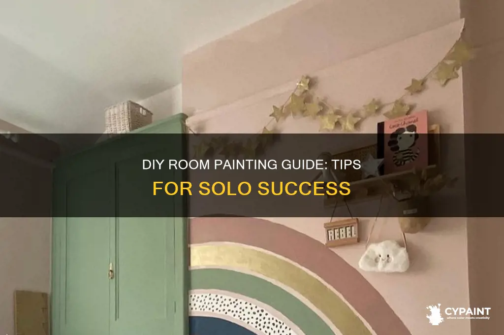 how to paint a room by myself