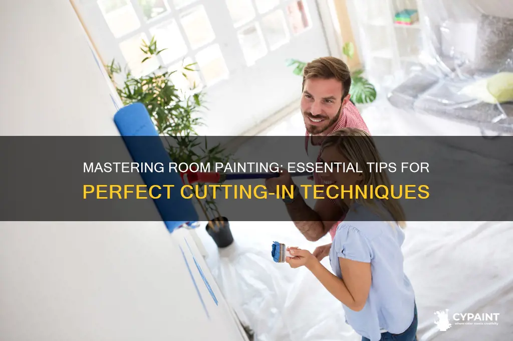 how to paint a room cutting in