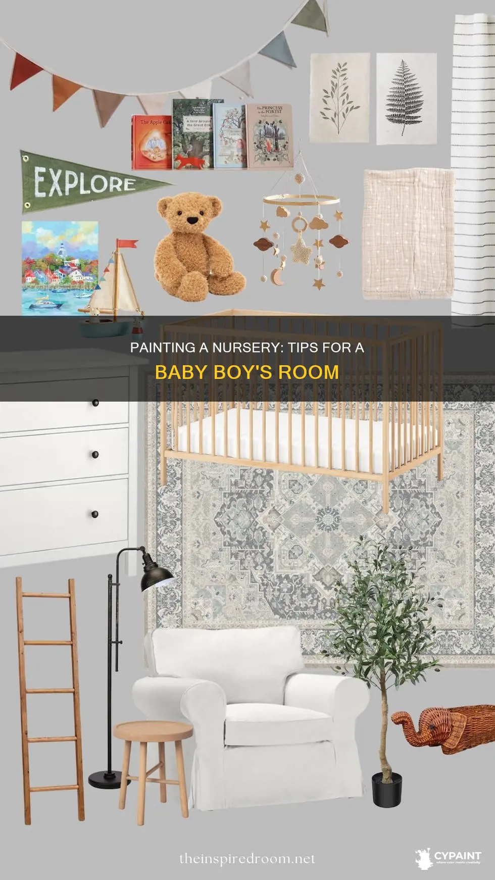 how to paint a room for an infant boy