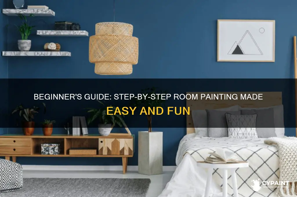 how to paint a room for beginners step by step