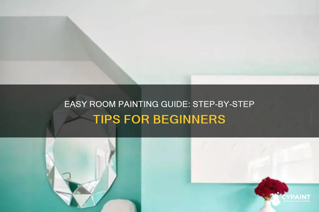how to paint a room for dummies