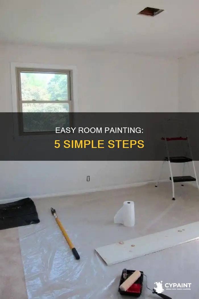 how to paint a room in 5 easy steps