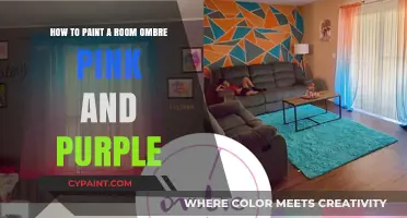 Ombre Pink and Purple Room: Painting a Magical Space