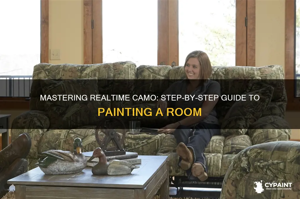 how to paint a room realtree camo