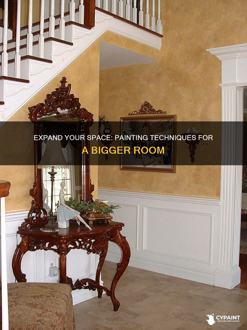how to paint a room so it looks bigger