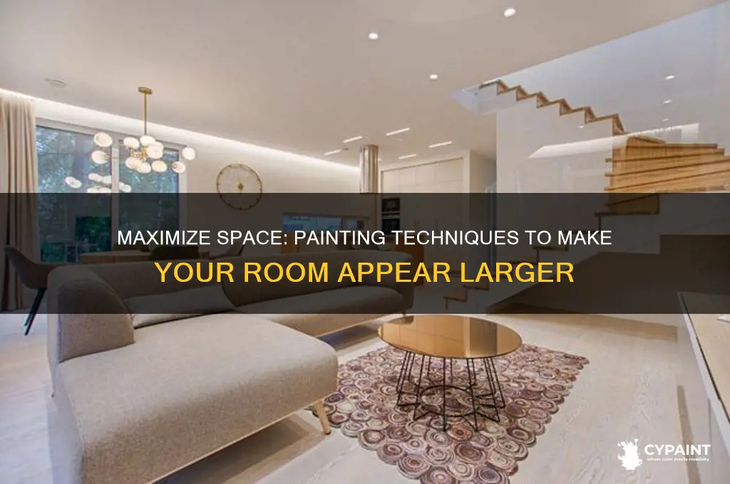 how to paint a room to look bigger
