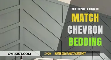 Chevron Bedding: Paint Your Room to Perfection