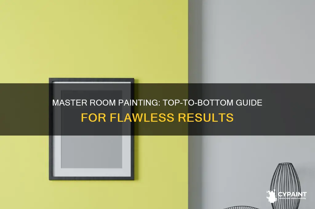 how to paint a room top to bottom