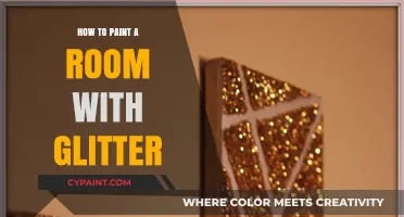 Sparkle Up Your Space: A Guide to Painting with Glitter