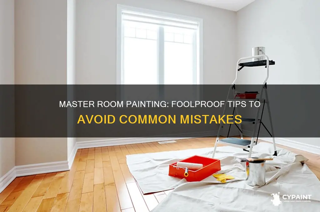 how to paint a room with no mistakes