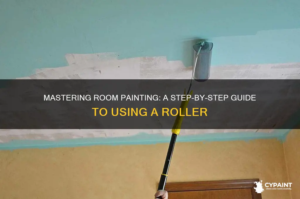 how to paint a room with roller