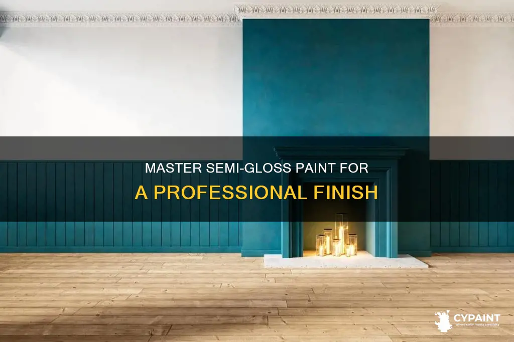 how to paint a room with semi gloss paint
