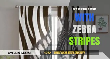 Bold Zebra Stripes: A Step-by-Step Guide to Painting Your Room
