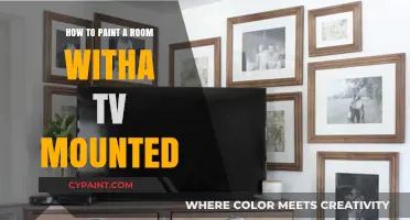 Painting Around a Mounted TV: Tips for a Seamless Room Makeover