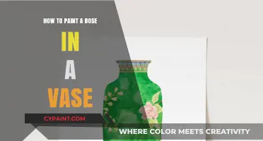 Mastering Watercolor: Painting a Rose in a Vase Step-by-Step
