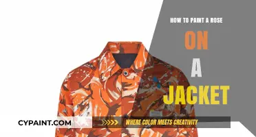 Creative DIY: Painting a Rose on Your Jacket Step-by-Step