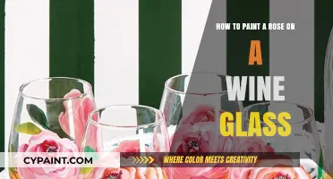 Creating a Rose-Painted Wine Glass: A Simple Guide