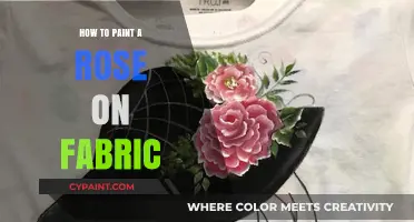 Master Fabric Painting: Step-by-Step Guide to Painting a Rose