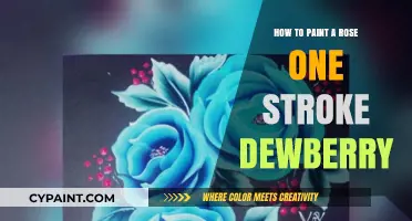 Master One Stroke Dewberry Rose Painting: Easy Step-by-Step Guide