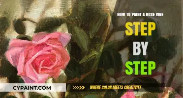 Paint a Rose Vine: Easy Step-by-Step Guide