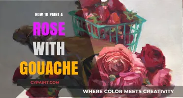 Mastering Gouache: Step-by-Step Guide to Painting a Realistic Rose
