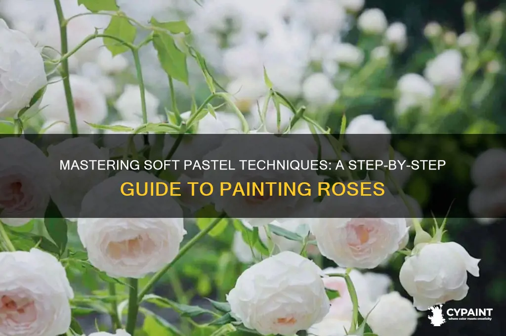 how to paint a rose with soft pastels