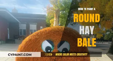 Mastering the Art: Painting a Round Hay Bale Step-by-Step