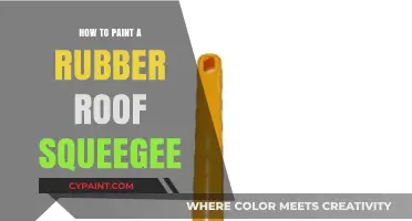 DIY Guide: Painting Your Rubber Roof Squeegee for Durability and Style