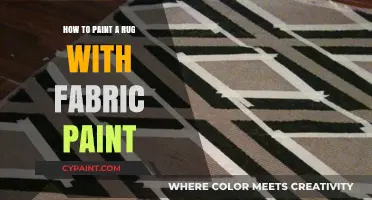 Transform Your Space: Easy DIY Rug Painting with Fabric Paint