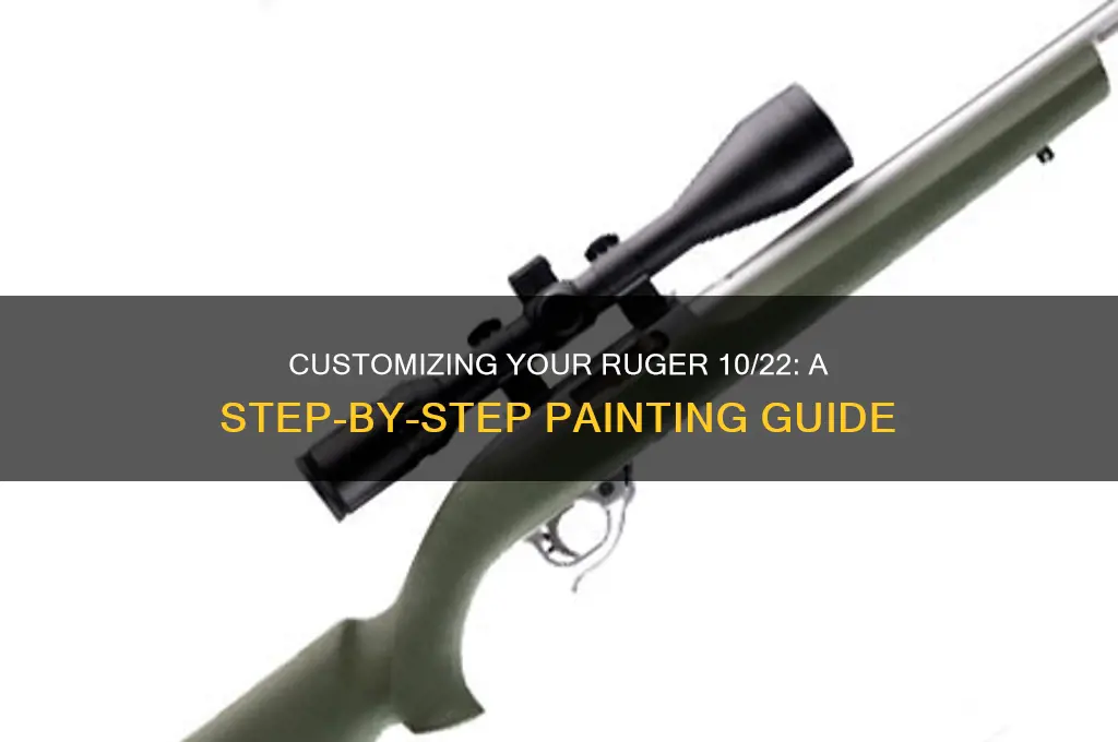 how to paint a ruger 10 22