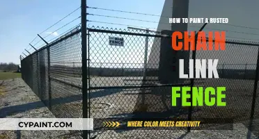 Revive Your Rusted Chain Link Fence: A Step-by-Step Painting Guide