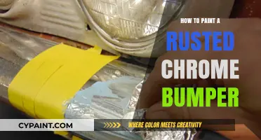 Revive Your Ride: Painting a Rusted Chrome Bumper Step-by-Step