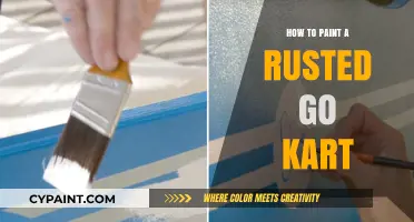 Revive Your Rusted Go Kart: A Step-by-Step Painting Guide