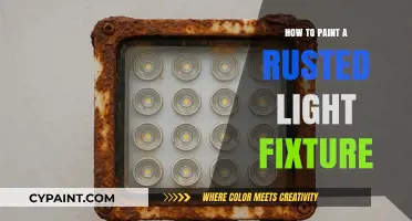 Revive Your Rusted Light Fixture: A Step-by-Step Painting Guide