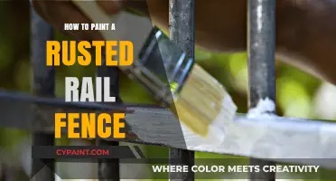Revive Your Rusted Rail Fence: A Step-by-Step Painting Guide