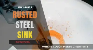 Revive Your Rusted Steel Sink: A Step-by-Step Painting Guide