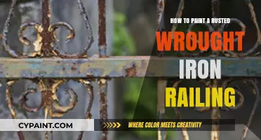 Revive Your Rusted Railing: Painting Wrought Iron Made Easy