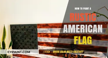 Rustic American Flag Painting: Easy DIY Guide for Patriotic Decor