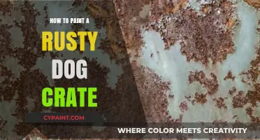 Revive Your Dog Crate: Easy Steps to Paint Over Rust