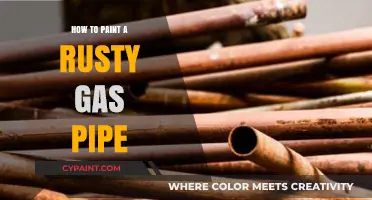 Revive Rusty Gas Pipes: A Step-by-Step Painting Guide