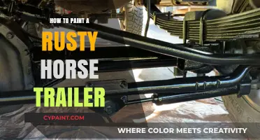 Revive Your Rusty Horse Trailer: A Step-by-Step Painting Guide