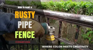 Revive Your Rusty Pipe Fence: A Step-by-Step Painting Guide