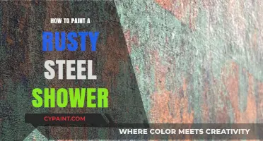 Revive Your Rusty Steel Shower: A Step-by-Step Painting Guide