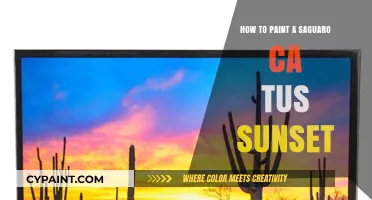 Mastering Saguaro Cactus Sunset Painting: Tips, Techniques, and Inspiration