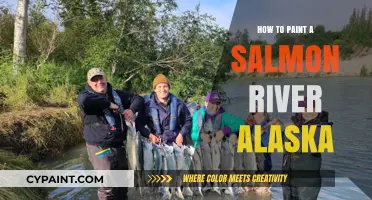 Painting Alaska's Salmon River: A Step-by-Step Artistic Guide
