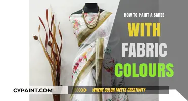 Master the Art of Painting Sarees with Fabric Colors: A Step-by-Step Guide
