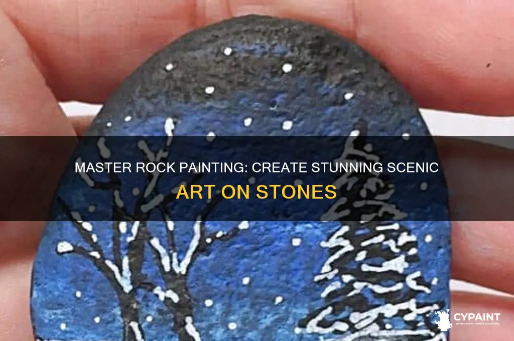 Master Rock Painting: Create Stunning Scenic Art On Stones | CyPaint